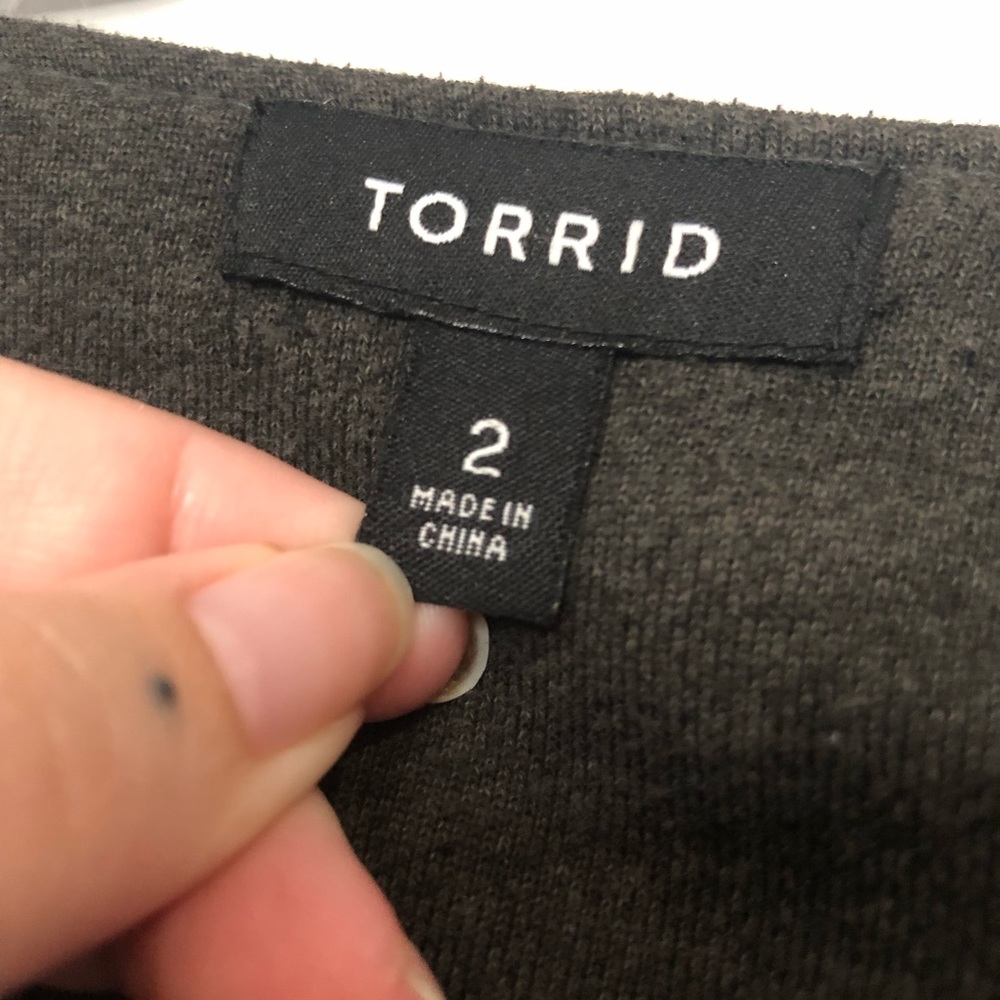 Gray Torrid jacket - Picture 4 of 4